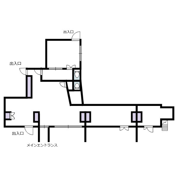 メイクスⅠ八幡　1F