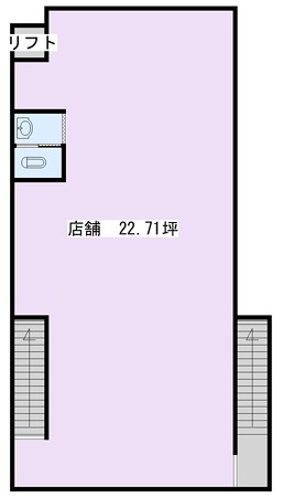 中区旭町　浜松市街中、１階部分の店舗物件。