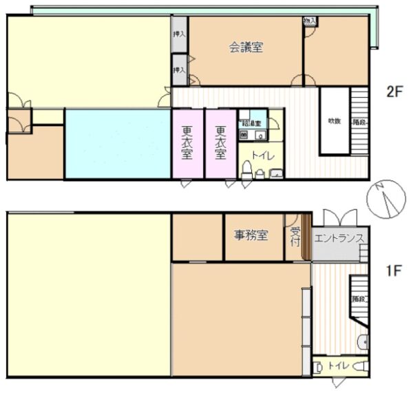 無料駐車場付き！新津町にある広々綺麗な貸店舗・事務所！