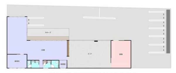 多用途使い可！都道府県沿いに面する半田山にある貸店舗・事務所！
