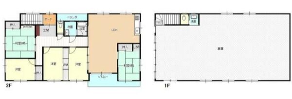 住める倉庫、あります。256㎡事務所・作業所◎